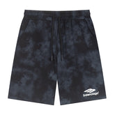 Balenciaga Logo Printed Knit Shorts